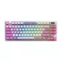 Teclado MSI FORGE GK600 TKL WIRELESS VIOLET gaming USB + Bluetooth QWERTY UK English rosa, violeta, branco