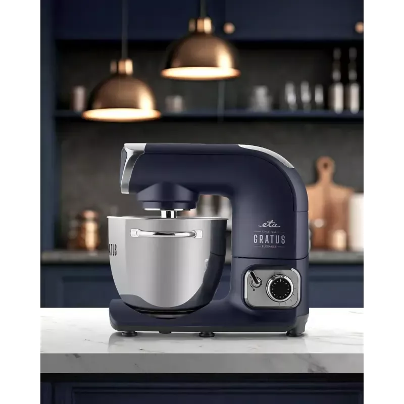 Robot de cozinha ETA Gratus EVO Elegance — 1500 W, 8 velocidades, taça de 3,5 L, azul