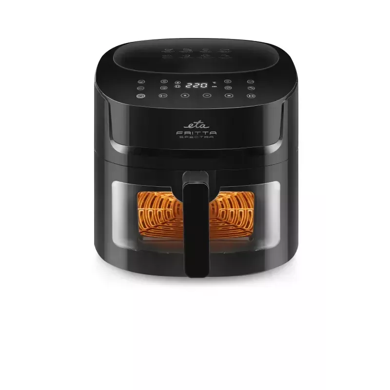Fritadeira de ar quente ETA Fritta Spectra 616890000 — 1800 W, 7,2 L, preta