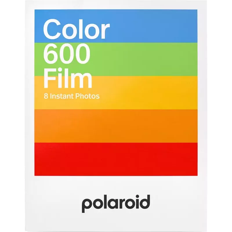 Polaroid 6002 película instantânea a cores para 600, 8 exposições, 107 x 88 mm