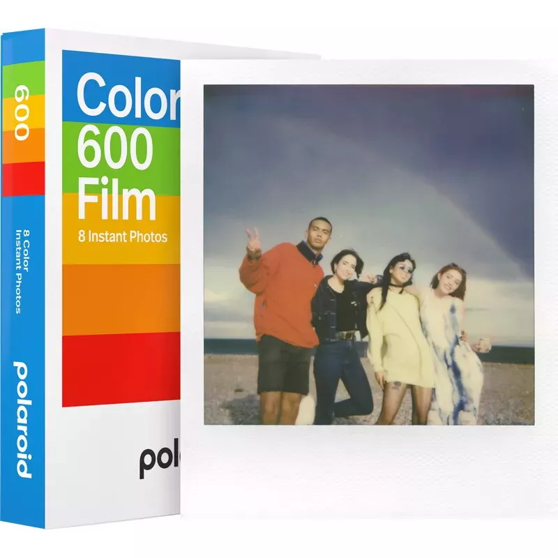 Polaroid 6002 película instantânea a cores para 600, 8 exposições, 107 x 88 mm