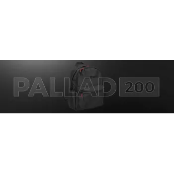 Mochila gaming Genesis GENESIS Palladium 200 — preta, poliéster, 140×280×400 mm