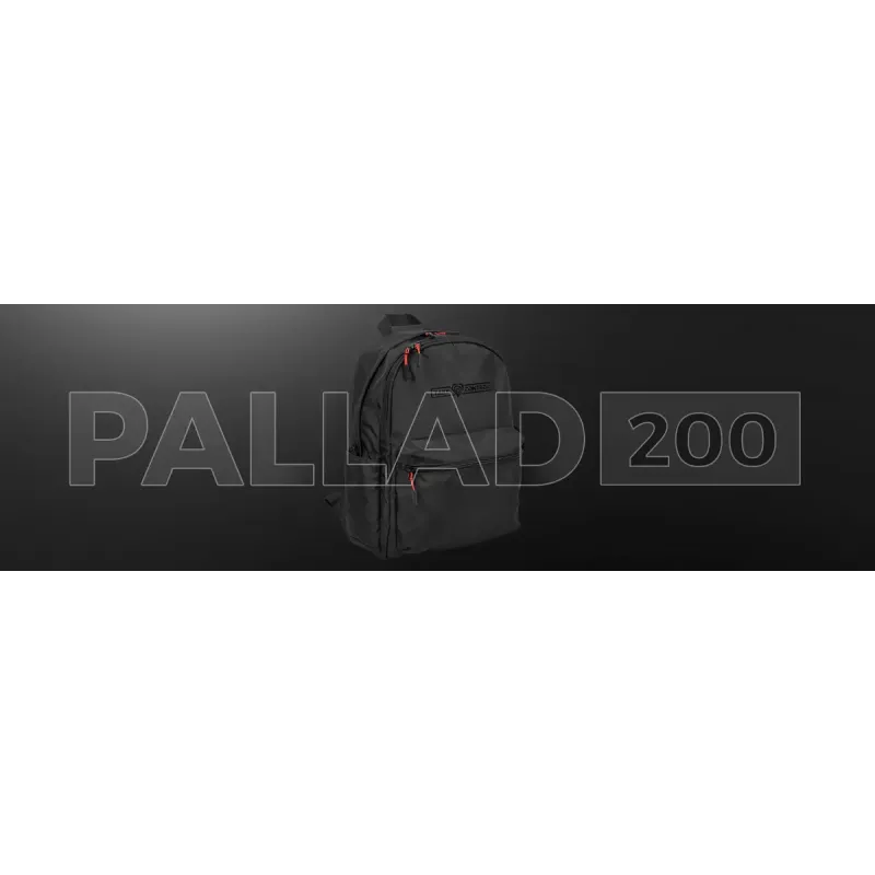 Mochila gaming Genesis GENESIS Palladium 200 — preta, poliéster, 140×280×400 mm