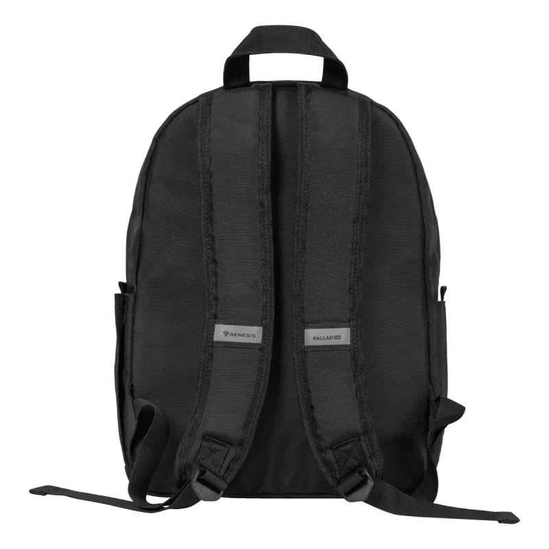 Mochila gaming Genesis GENESIS Palladium 200 — preta, poliéster, 140×280×400 mm