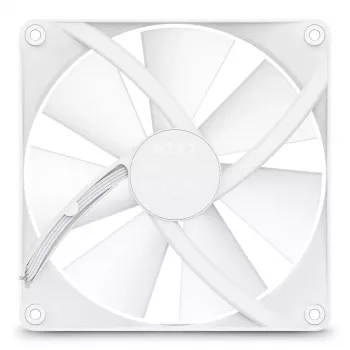 Ventoinha NZXT F140 RGB Core 14 cm branca 500-1500 RPM rolamento fluid dynamic