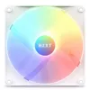 Ventoinha NZXT F140 RGB Core 14 cm branca 500-1500 RPM rolamento fluid dynamic