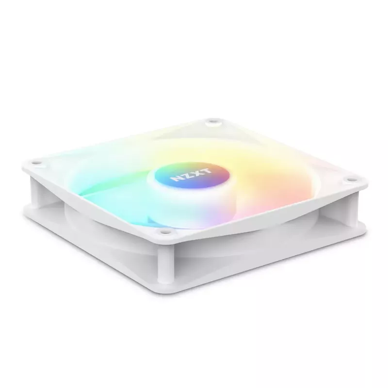 Ventoinha NZXT F140 RGB Core 14 cm branca 500-1500 RPM rolamento fluid dynamic