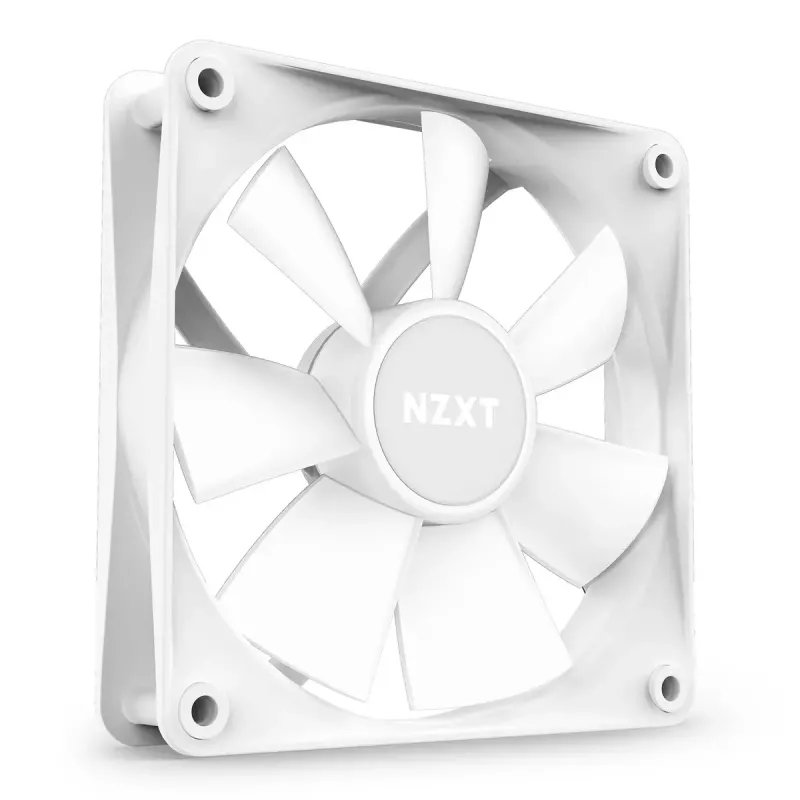 Ventoinha NZXT F140 RGB Core 14 cm branca 500-1500 RPM rolamento fluid dynamic