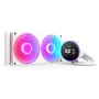 Arrefecedor líquido all-in-one NZXT Kraken Elite 280 RGB 14 cm branco