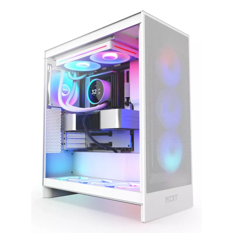 Arrefecedor líquido all-in-one NZXT Kraken Elite 280 RGB 14 cm branco