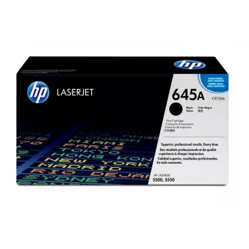 Tinteiro de toner HP 645A C9730A preto 10000 páginas