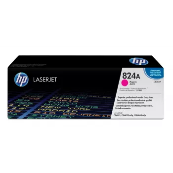 Tinteiro de toner original HP 824A magenta LaserJet, 21000 páginas, magenta, 1 unid.