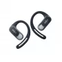 Headset SHOKZ OpenFit Air sem fios gancho de orelha chamadas/música/desporto/dia a dia Bluetooth preto