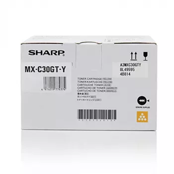 Cartucho de toner Sharp MXC30GTY 1 unid. original amarelo