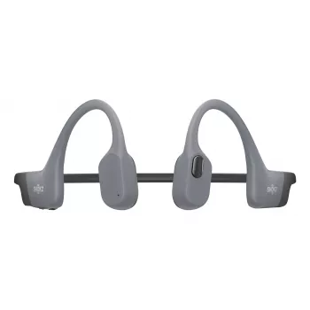 Headset Shokz OpenSwim Pro — headset sem fios open-ear de condução óssea, IP68 à prova de água, Bluetooth 5.4, 32 GB, 9 h de reprodução, cinzento