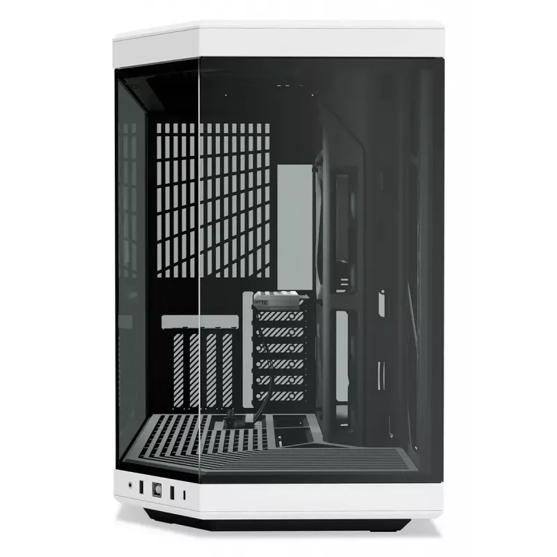 Caixa de PC HYTE Y70 Midi Tower Preto, Branco