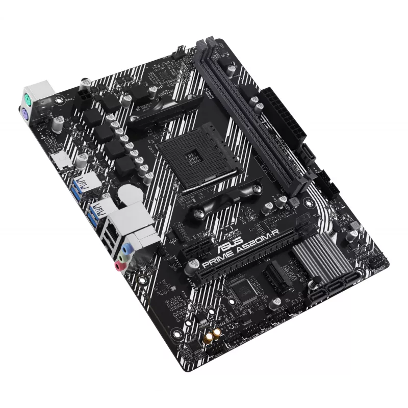 Placa-mãe ASUS PRIME A520M-R, AMD A520, Socket AM4, micro ATX