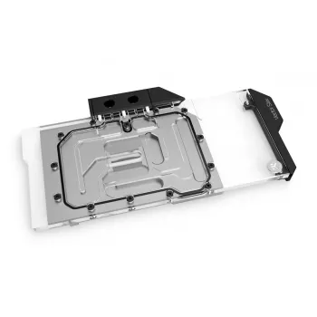 Bloco de água EK Water Blocks Acrílico Cobre Preto Níquel Transparente