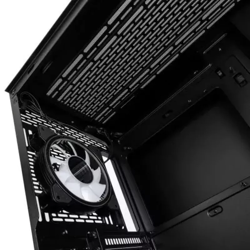 Caixa de PC Kolink Observatory Z Mesh Midi Tower — ATX, 3x120mm à frente, 1x120mm atrás, 245×465×495 mm, preto