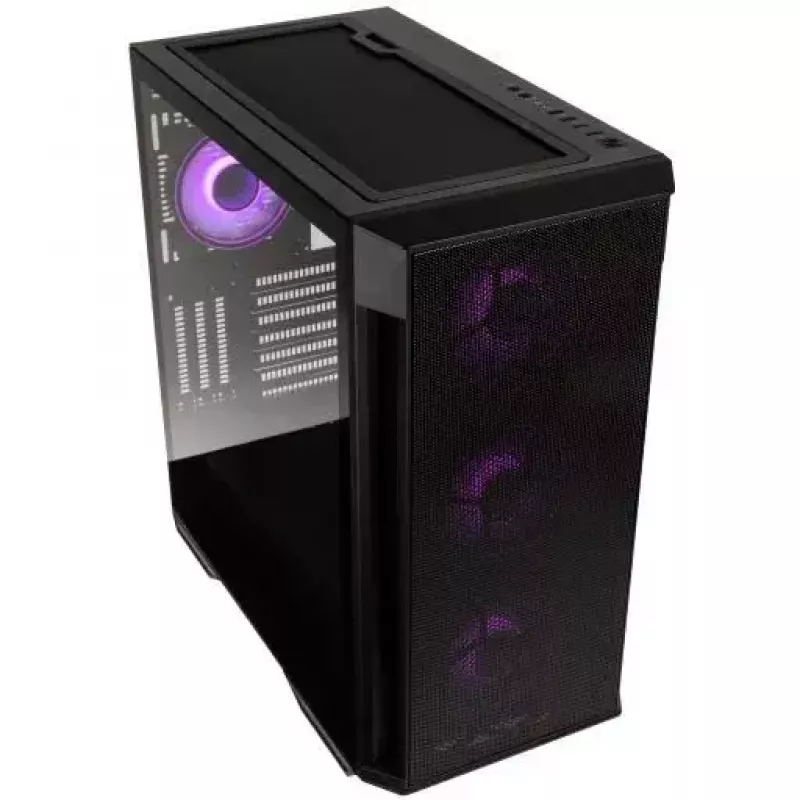 Caixa de PC Kolink Observatory Z Mesh Midi Tower — ATX, 3x120mm à frente, 1x120mm atrás, 245×465×495 mm, preto