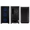 Caixa de PC Kolink Observatory Z Mesh Midi Tower — ATX, 3x120mm à frente, 1x120mm atrás, 245×465×495 mm, preto