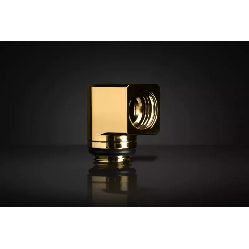 Conector EK Water Blocks Latão Dourado 20,8 mm Altura 1,65 cm Diâmetro