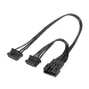 SilverStone Shark Force SST-SF120B-ARGB ventoinha de caixa de 120 mm, ARGB, preta