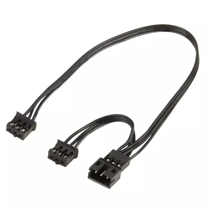 SilverStone Shark Force SST-SF120B-ARGB ventoinha de caixa de 120 mm, ARGB, preta