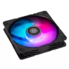 SilverStone Shark Force SST-SF120B-ARGB ventoinha de caixa de 120 mm, ARGB, preta
