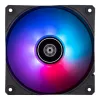 SilverStone Shark Force SST-SF120B-ARGB ventoinha de caixa de 120 mm, ARGB, preta