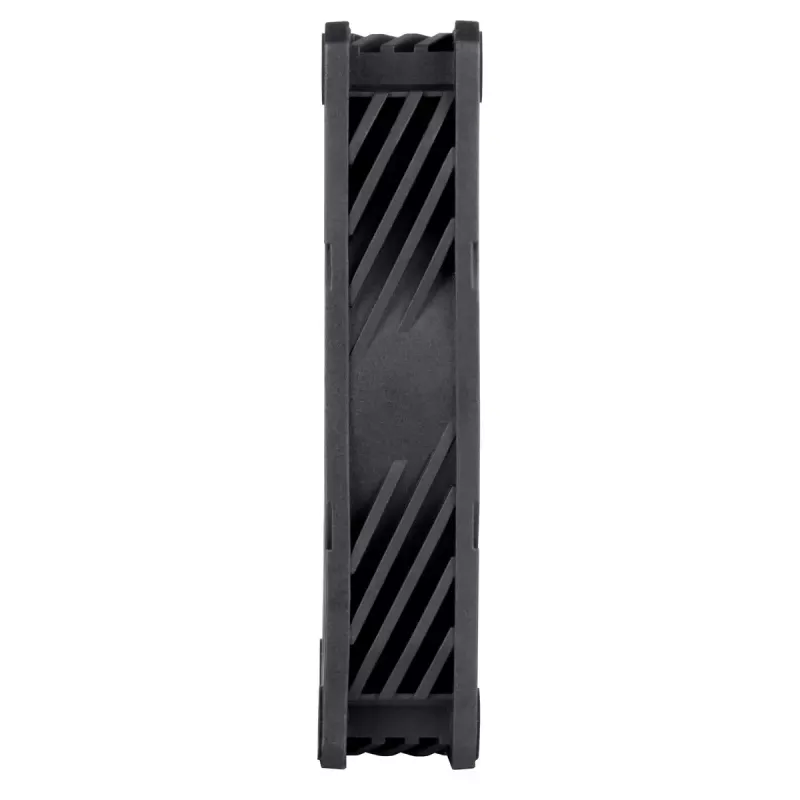 SilverStone Shark Force SST-SF120B-ARGB ventoinha de caixa de 120 mm, ARGB, preta