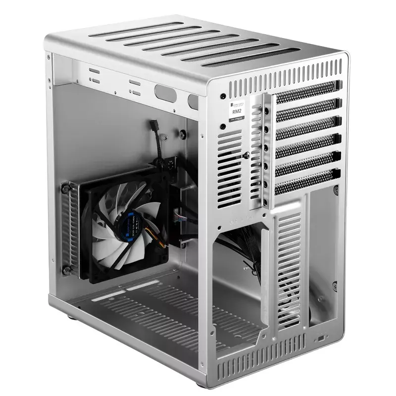 Caixa de PC Jonsbo RM2 Prateado ATX ITX micro ATX ventoinha 120mm