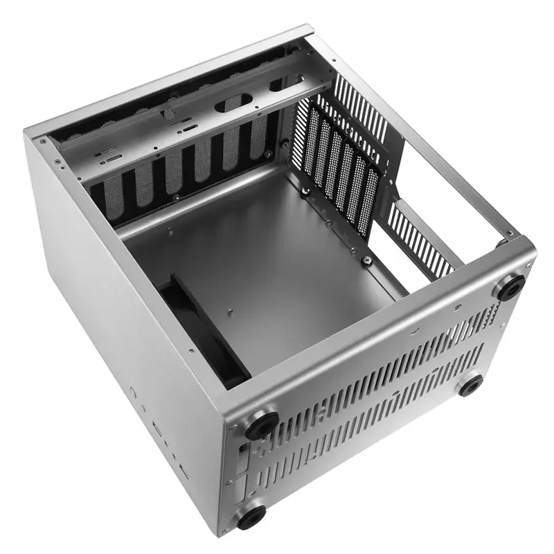 Caixa de PC Jonsbo RM2 Prateado ATX ITX micro ATX ventoinha 120mm