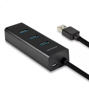 Axagon HUE-S2BP hub de carregamento 4x USB 3.0 com cabo de 1,2 m incl. fonte de alimentação
