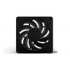 Ventoinha Alphacool Apex Stealth Metal 12 cm Preto 400-3000 U/min 30-49.9 dB