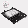 Suporte Axagon RHD-435 para 4x 2,5 polegadas ou 2x 2,5 polegadas HDD/SSD & 1x 3,5 polegadas HDD em baia de 5,25 polegadas, Metal