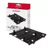 Suporte Axagon RHD-435 para 4x 2,5 polegadas ou 2x 2,5 polegadas HDD/SSD & 1x 3,5 polegadas HDD em baia de 5,25 polegadas, Metal