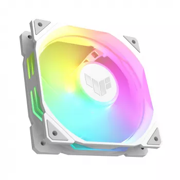 Arrefecedor de ar para caixa de computador ASUS TUF GAMING TR120 ARGB REVERSE 3IN1 branco 12 cm