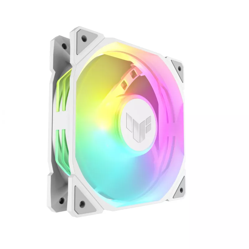 Arrefecedor de ar para caixa de computador ASUS TUF GAMING TR120 ARGB REVERSE 3IN1 branco 12 cm