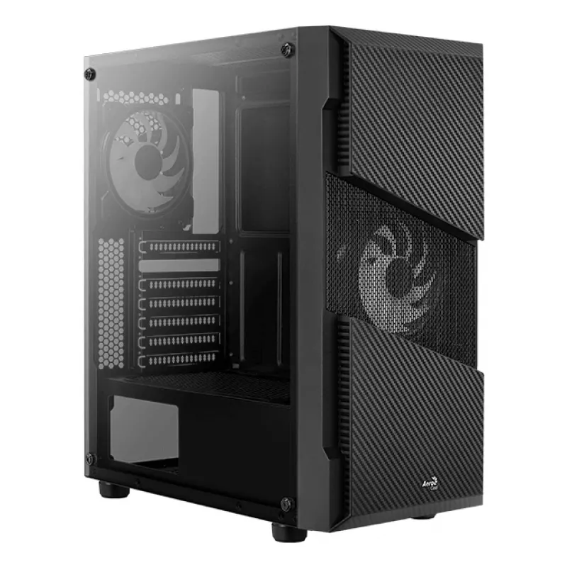 Aerocool Menace Saturn RGB midi tower preto
