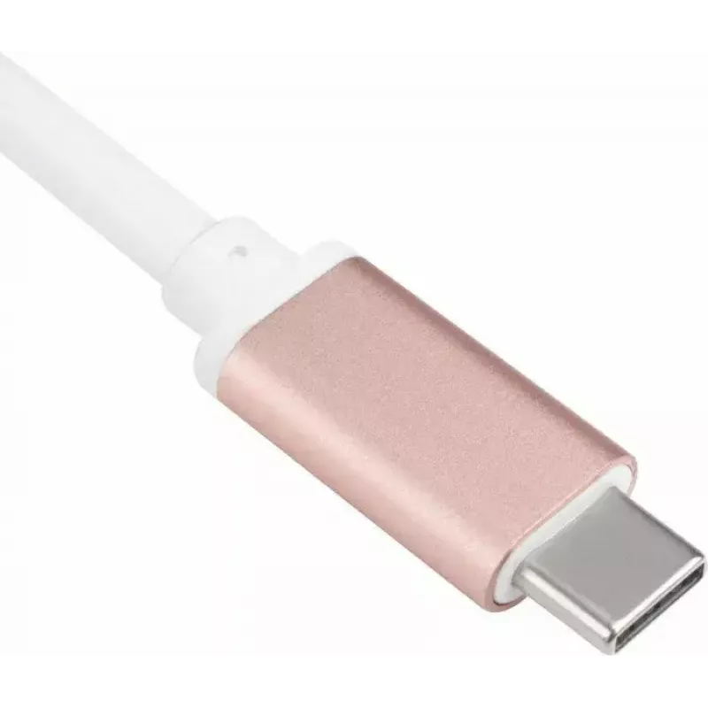 Adaptador de vídeo USB-C para HDMI SILVERSTONE EP08 (USB-C 3.1, HDMI) rosa
