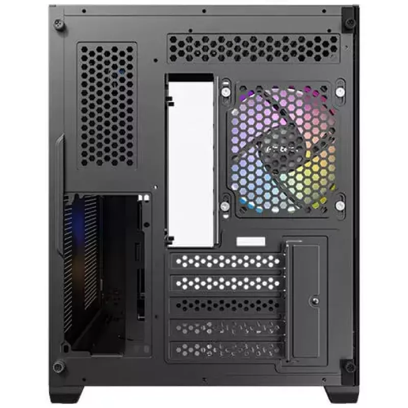 Caixa de PC Antec CX600M midi tower preta, madeira