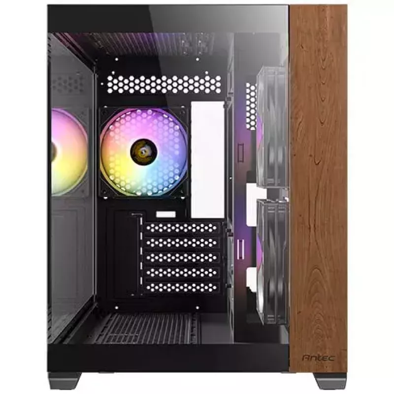 Caixa de PC Antec CX600M midi tower preta, madeira