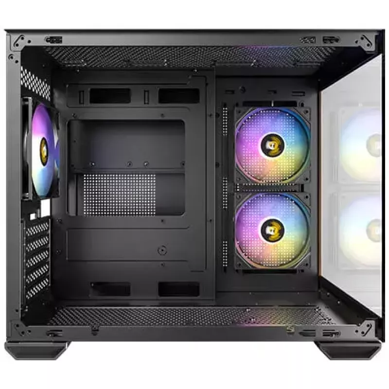 Caixa de PC Antec CX600M midi tower preta, madeira