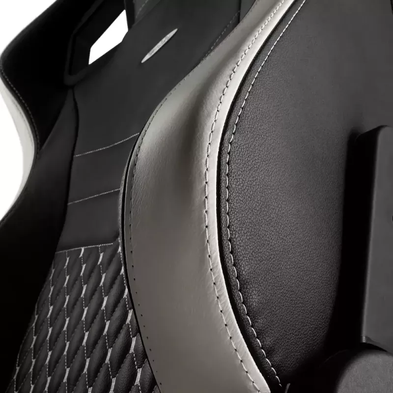 noblechairs EPIC Real Leather cadeira gaming NBL-RL-EPC-001, preta/branca/vermelha