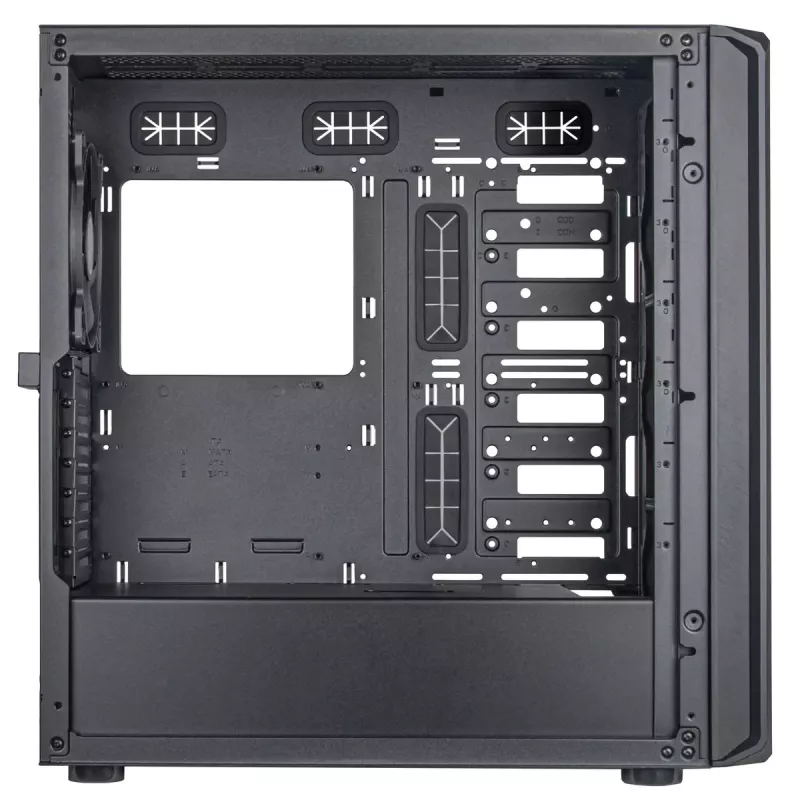 Caixa para PC Silverstone SETA D1 Midi Tower preto