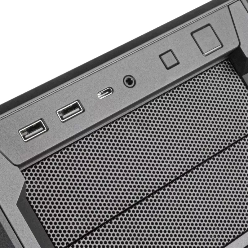 Caixa para PC Silverstone SETA D1 Midi Tower preto