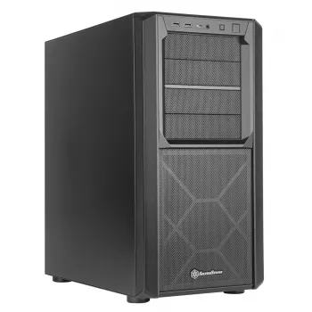 Caixa para PC Silverstone SETA D1 Midi Tower preto