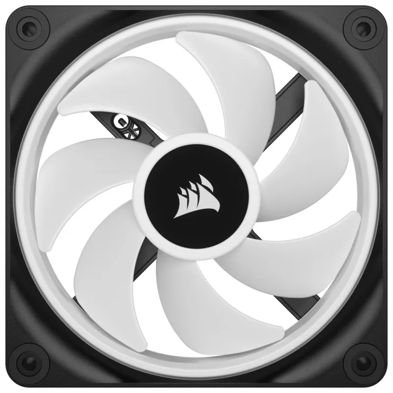 Kit inicial de ventoinhas CORSAIR Qx RGB Series Icue Link Qx120 RGB 120 mm com RGB magnético