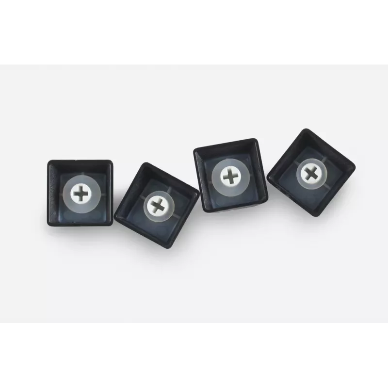 Amortecedores para switches de teclado Glorious PC Gaming Race O-Ring 1,5 mm silicone translúcido